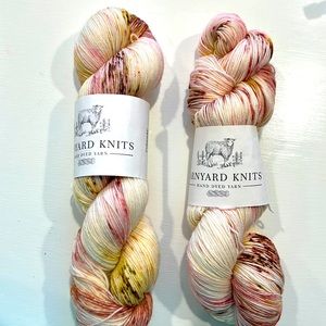 Barnyard Knits hand dyed fingering
